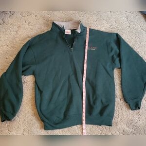Wilson Green Half-Zip Sweatshirt